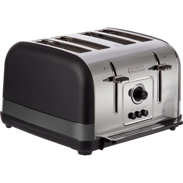 Morphy Richards Venture 240131 4 Slice Toaster - Black